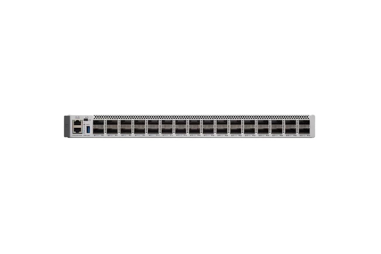 Коммутатор CISCO C9500, 32хQSFP28 (100G)