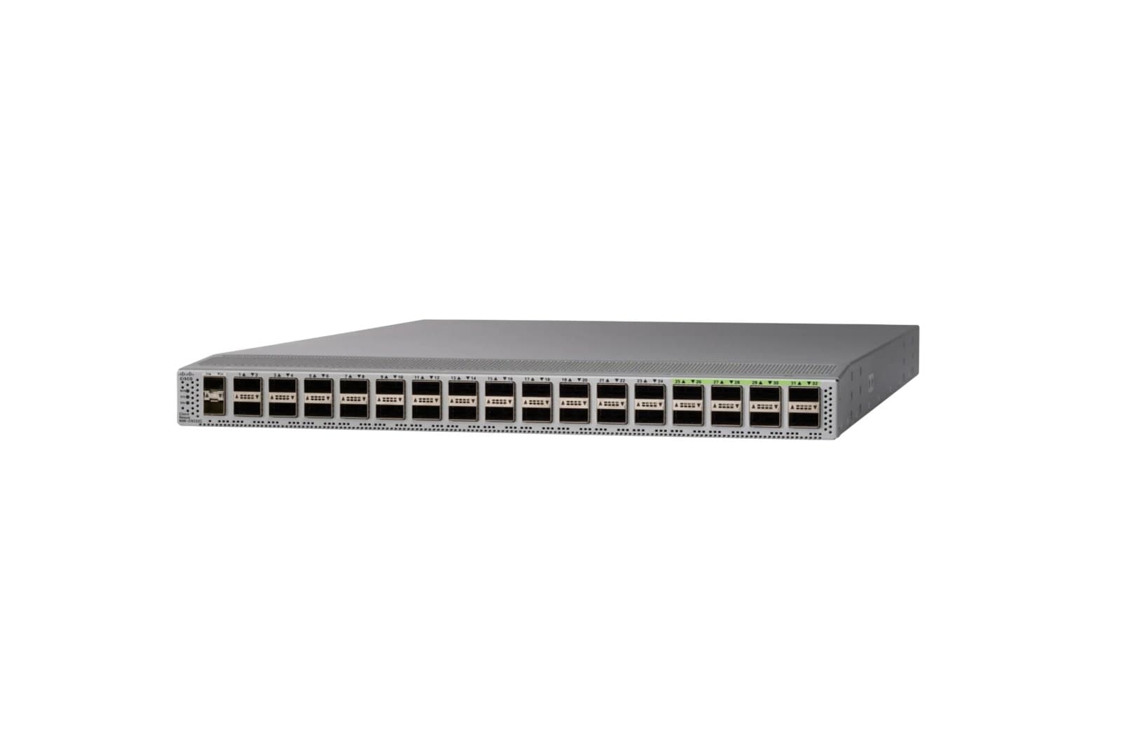 Коммутатор CISCO C9300, 32X40/100G QSFP28, 2X1/10G SFP